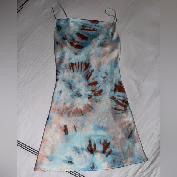 Miss Lola Dresses & Skirts - Tie dye print dress NWT